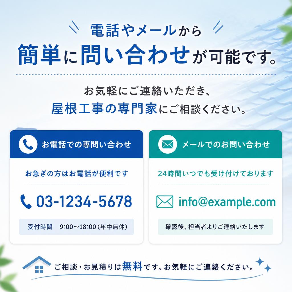 今すぐお問い合わせを