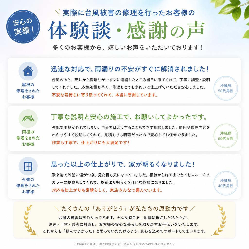 お客様の声