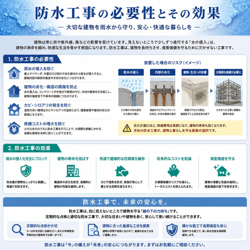 5. 防水工事のすすめ